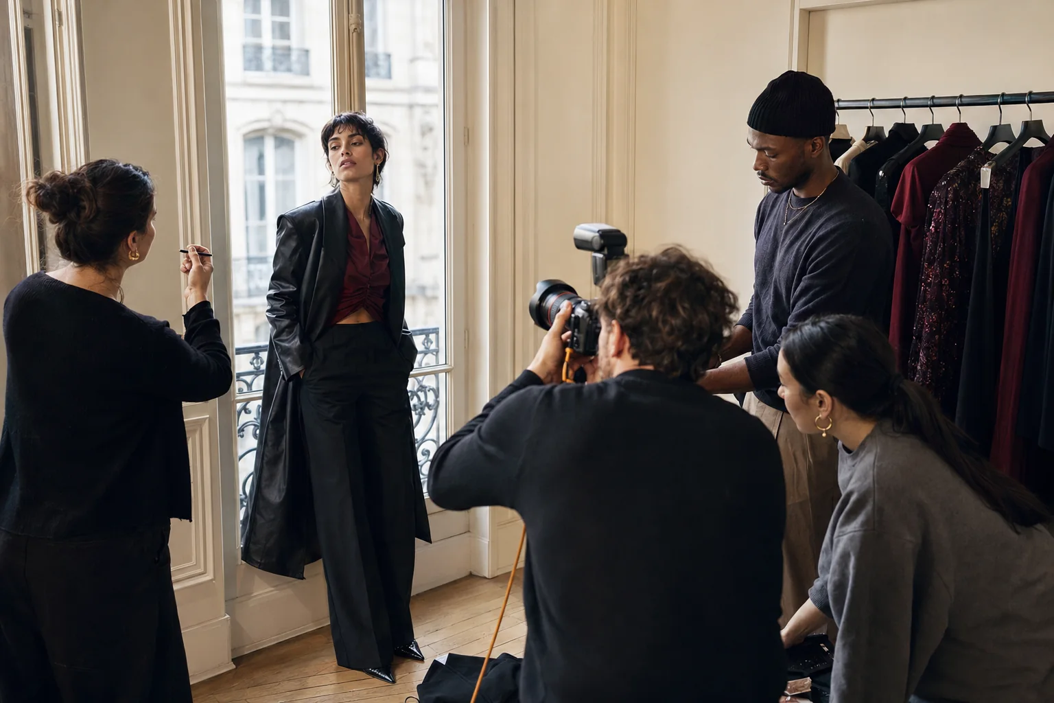 Artist content production in Paris